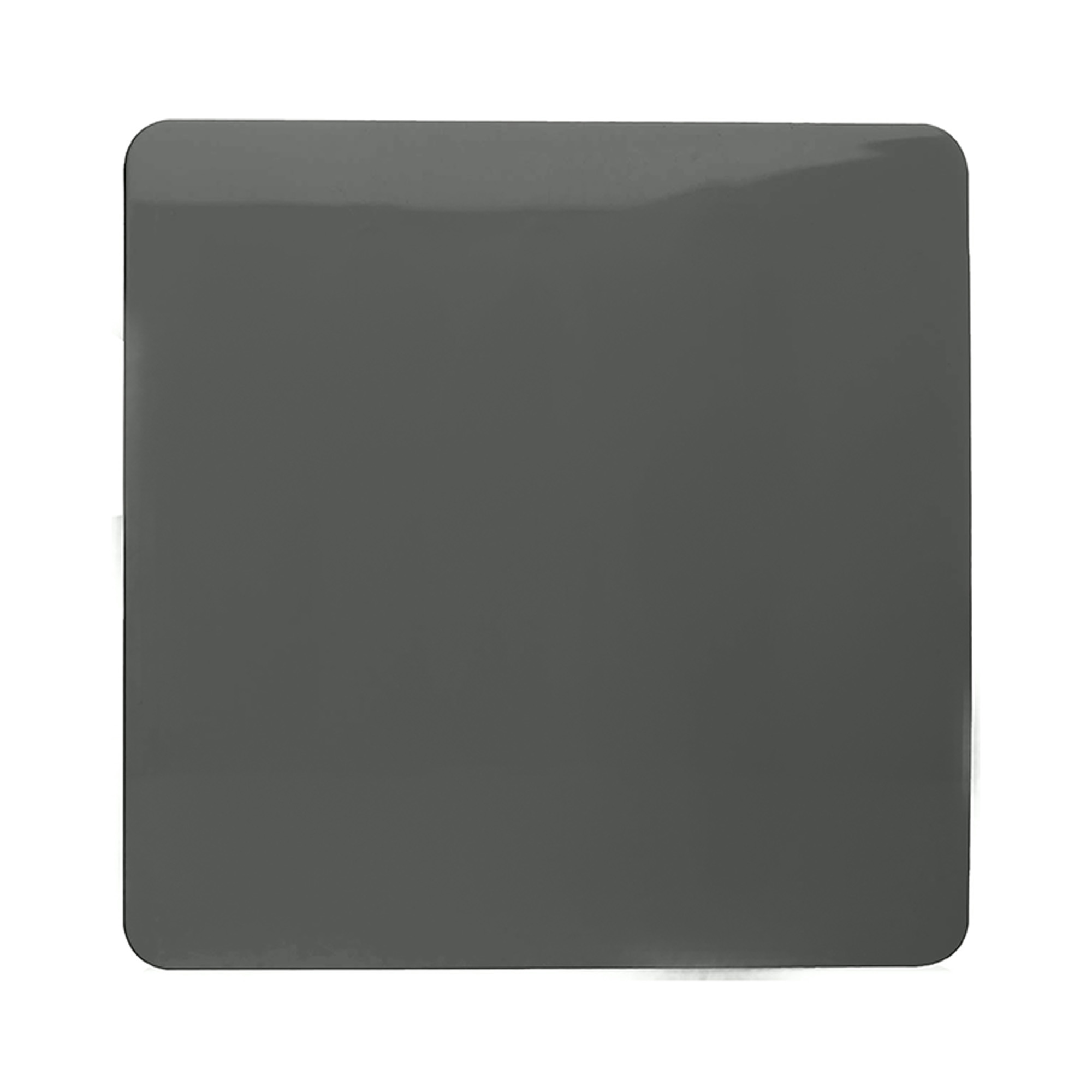 ART-BLKCH  1 Gang Blanking Plate Charcoal